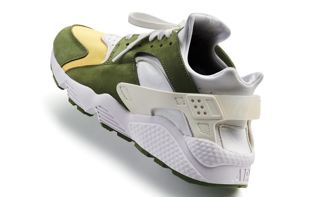 nike x stussy huarache olive