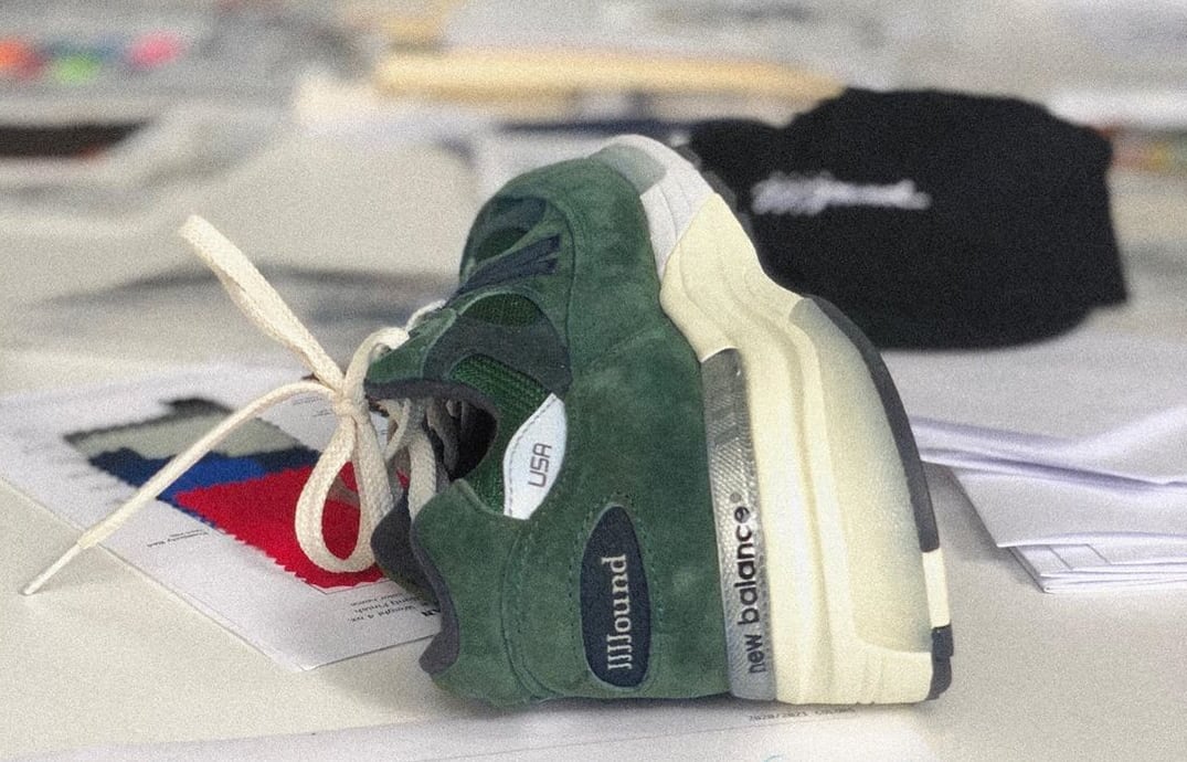 Jjjjound X New Balance 992 Grey And Green Release Date Sole Collector