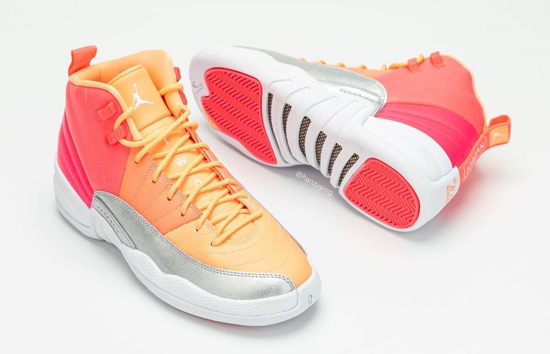 jordan 12 hot punch women's