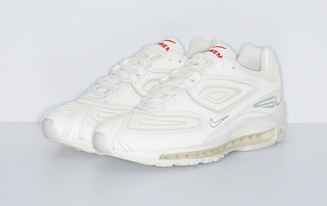 2個以上購入で送料無料 Supreme NIKE Air Max 98 TL White 27.5cm