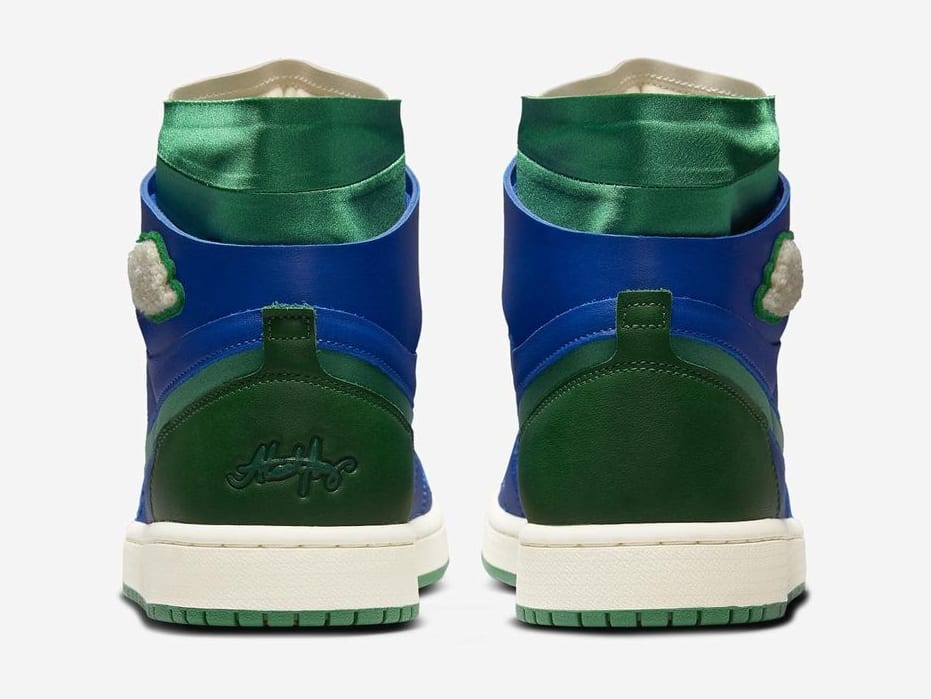 Aleali May x Air Jordan 1 Zoom CMFT Release Date Heel