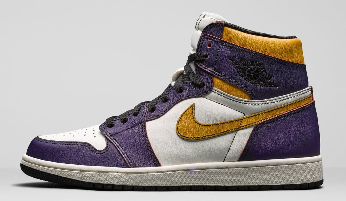 jordan 1 x lakers