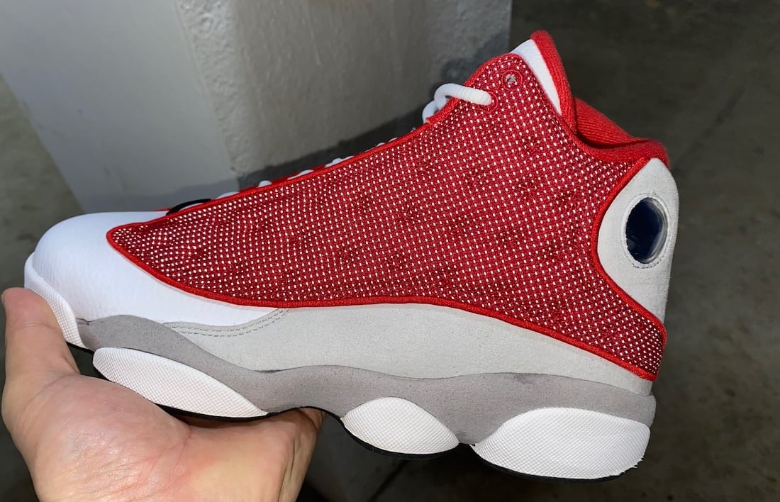 jordan 13 red and white release date