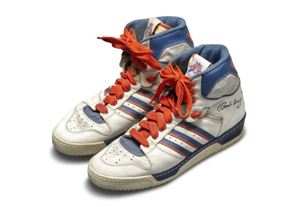 Adidas Conductor Ewing Game Worn Sneakers Sotheby's