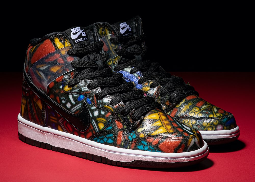 stained glass dunks