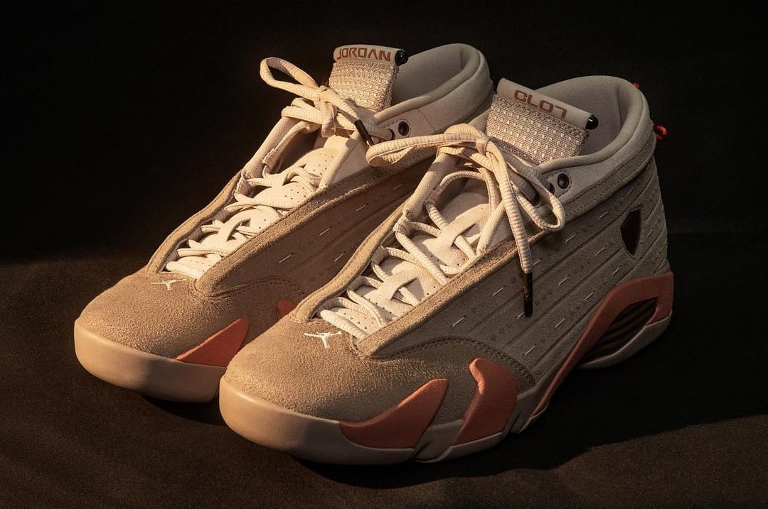 Clot x Air Jordan 14 Retro Low DC9857-200 Pair