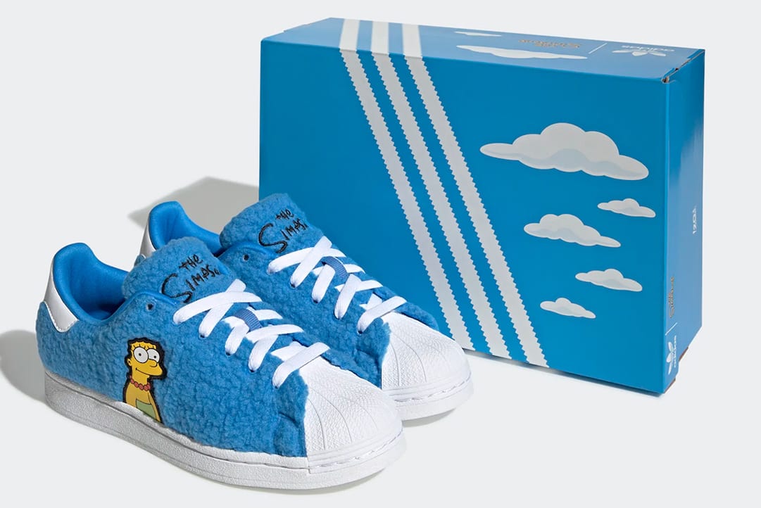 The Simpsons x Adidas Superstar 'Marge Simpson' GZ1774 Box
