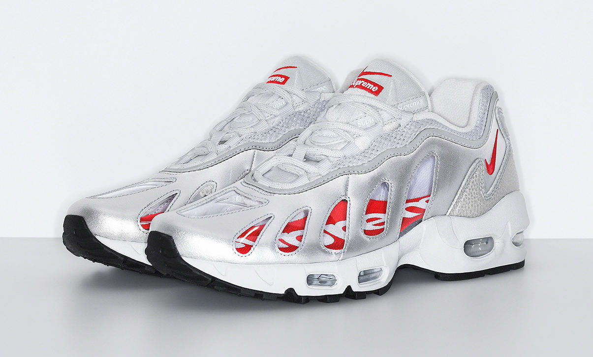 Air max 96 silver