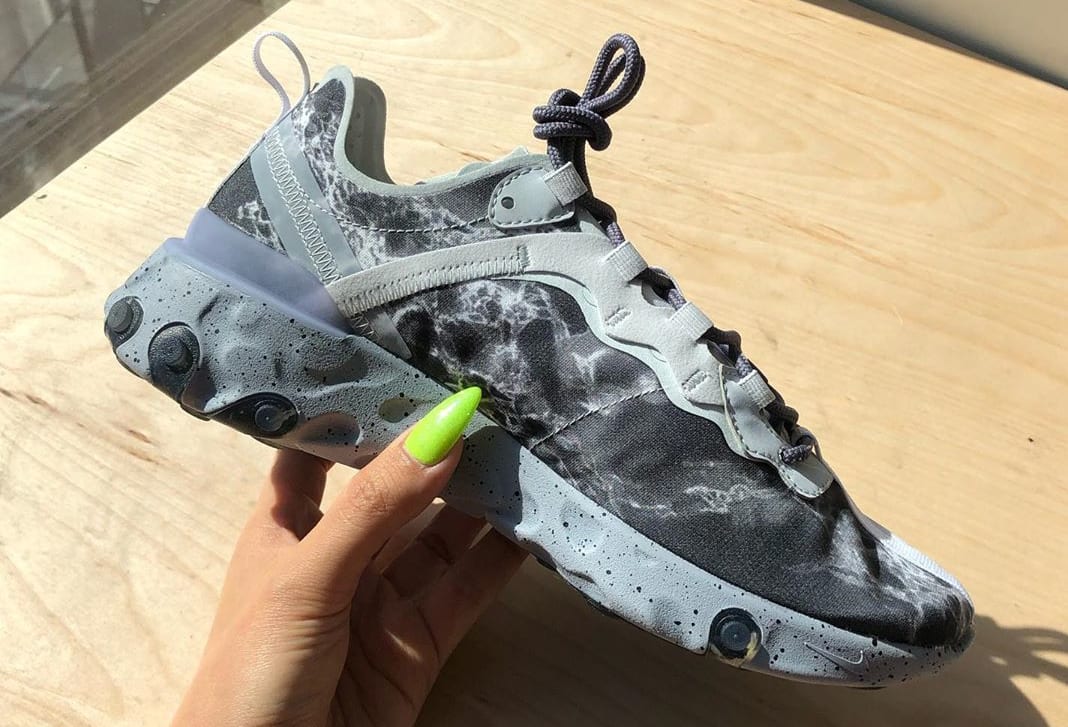 tênis nike react element 55 x kendrick lamar