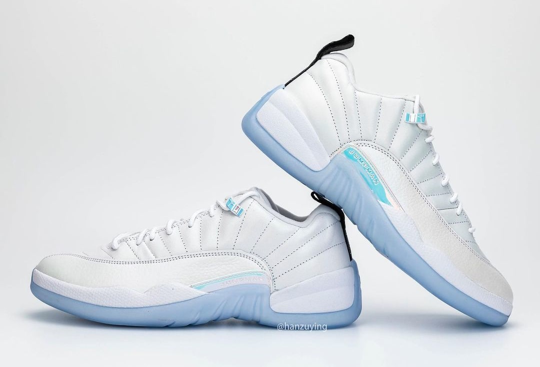 Air Jordan 12 XII Low Easter Release Date DB0733-190 Sides