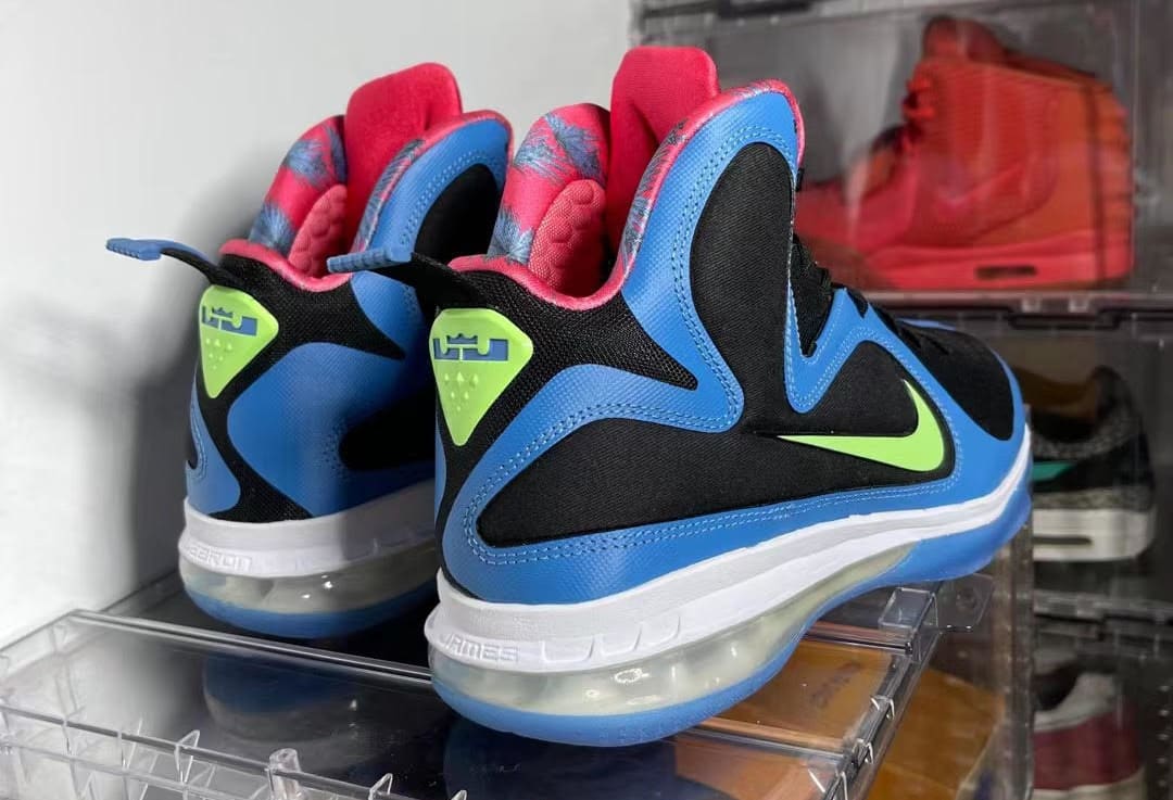 Nike LeBron 9 Retro 'South Coast' Heel