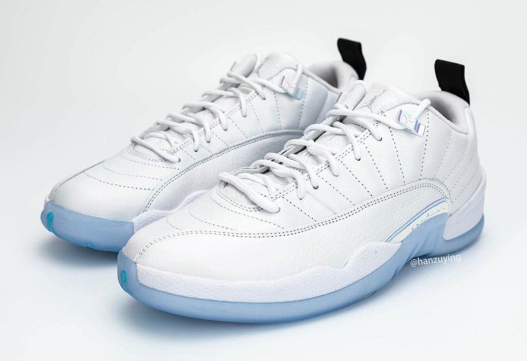 Air Jordan 12 XII Low Easter Release Date DB0733-190 Right Pair