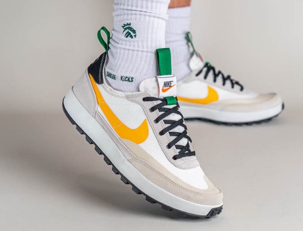 Tom Sachs x Nike General Purpose Shoe 'White/Yellow/Green' Release Date Sole Collector