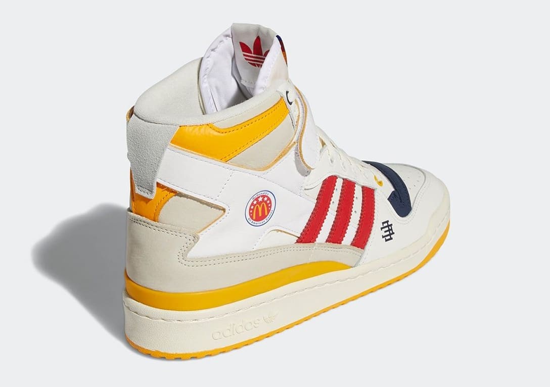 Eric Emanuel x Adidas Forum Hi 'McDonald's All-American' H02575 Heel