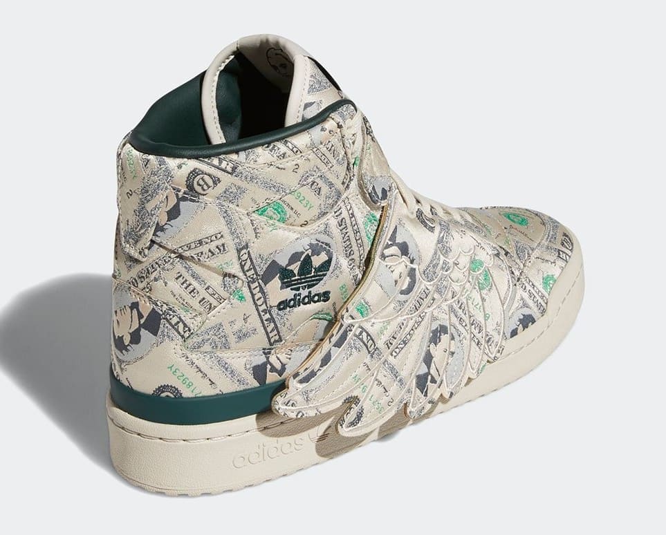 Jeremy Scott x Adidas Forum Hi Wings 'Money' Collab Release Date