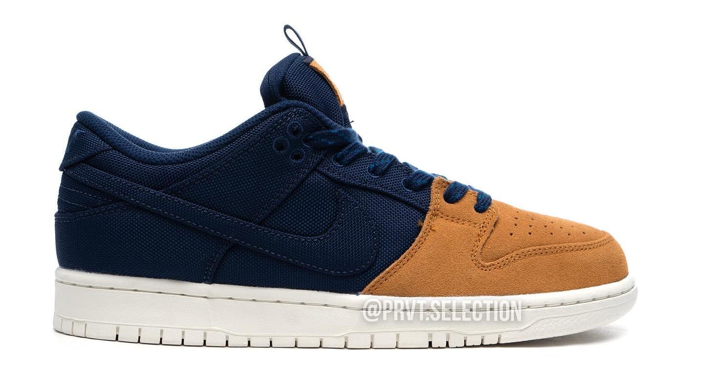 Nike SB Dunk Low 'Tan/Navy' JanSport Backpack Release Date Sole Collector