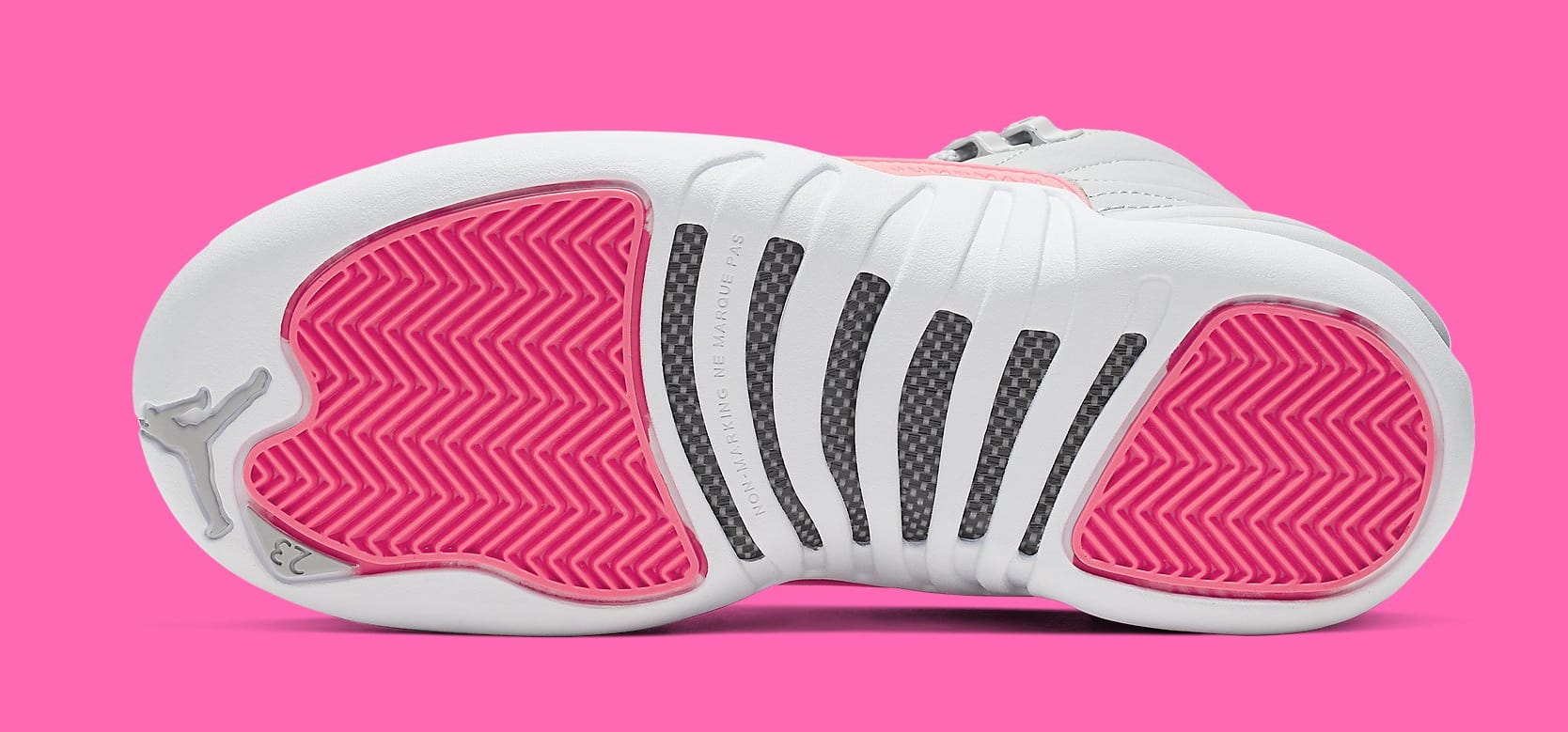 pink gray and white 12s