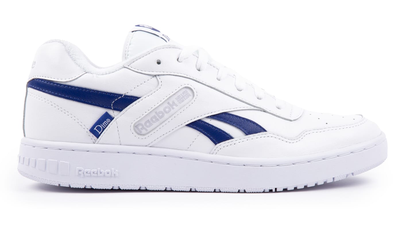 Dime x Reebok BB4000 White Lateral