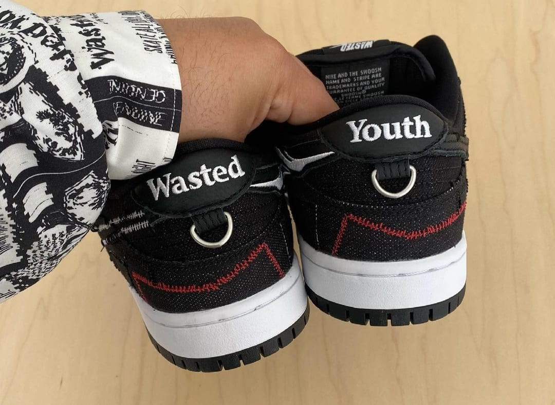 Wasted Youth x Nike SB Dunk Low Heel