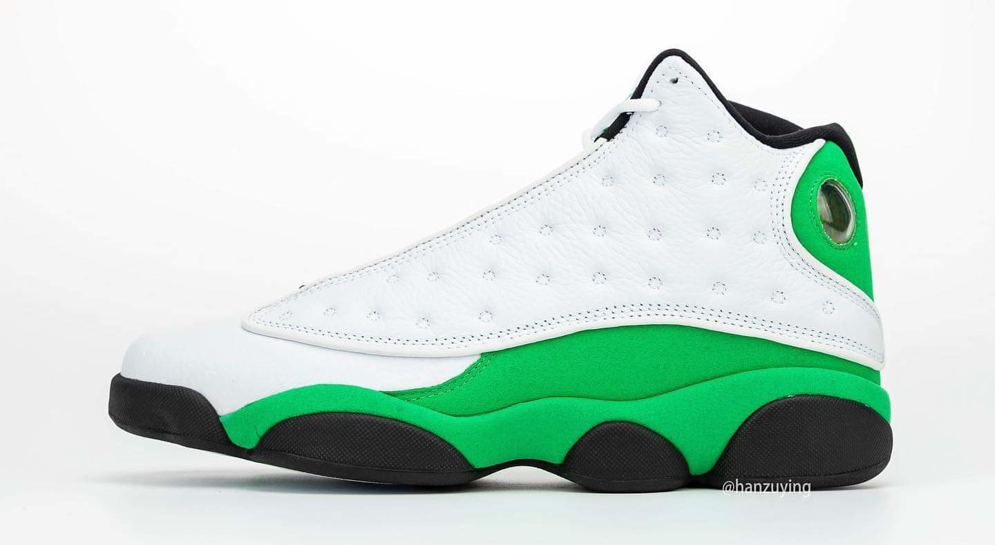 jordan 13 pine green