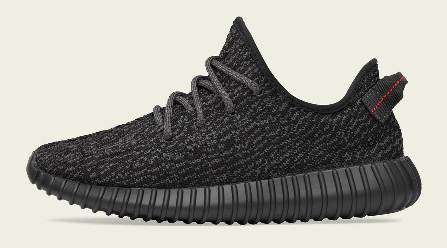 Adidas Yeezy Boost 350 'Pirate Black' 2023 Lateral