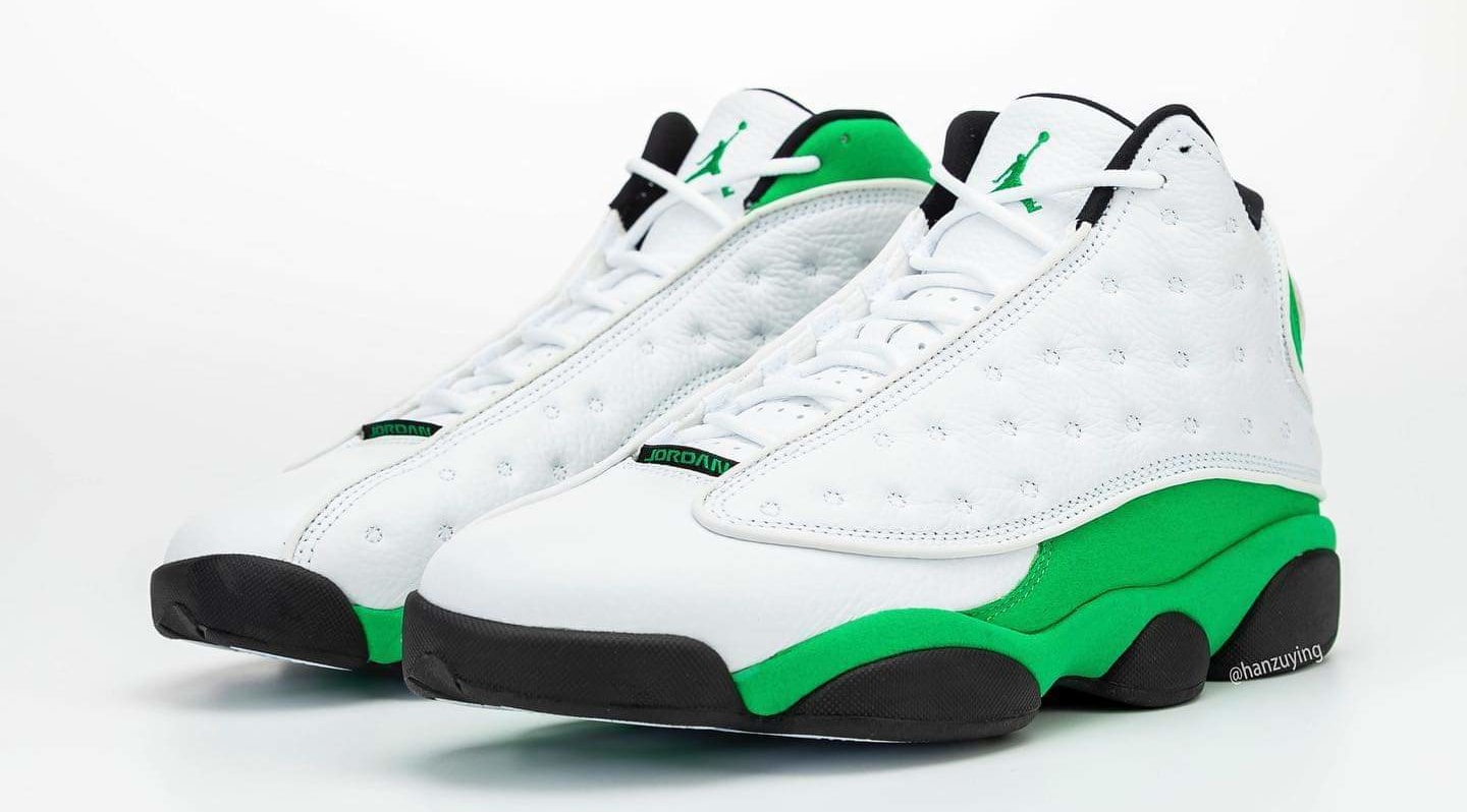 jordan retro 13 lucky green outfit