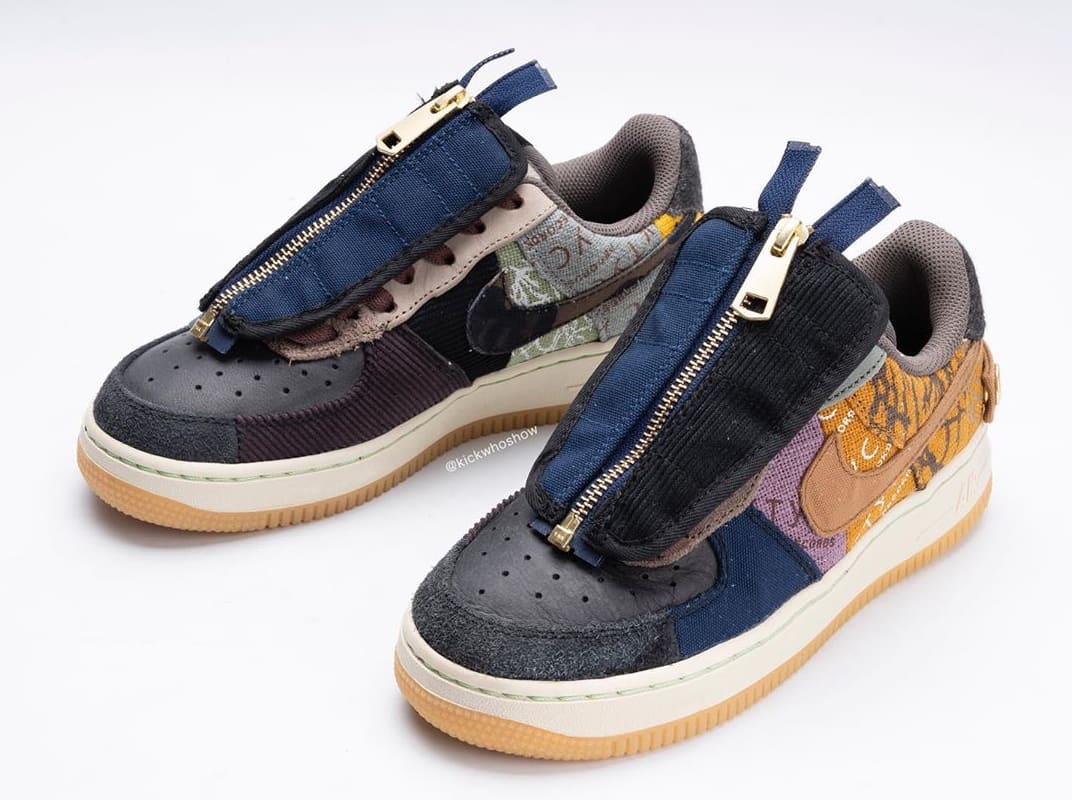 Travis Scott x Nike Air Force 1 Low 'Multi-Color/Muted Bronze 