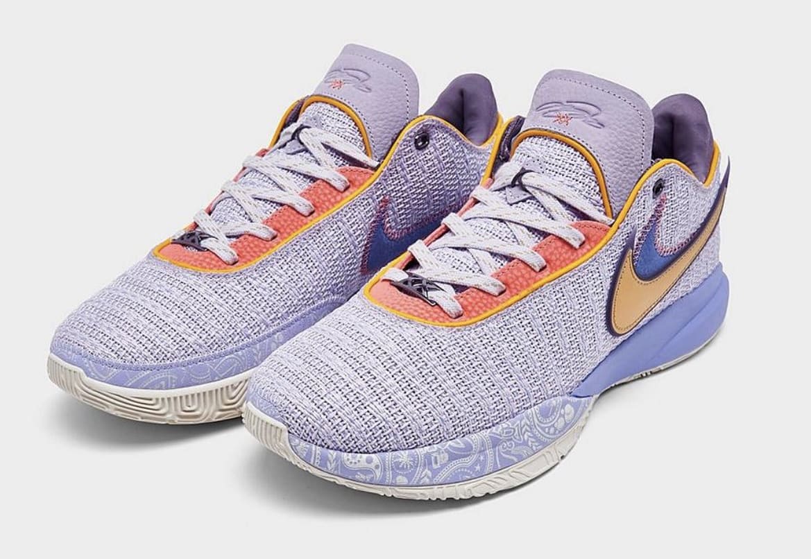 Nike LeBron 20 'Violet Frost' DJ5423 500 Pair