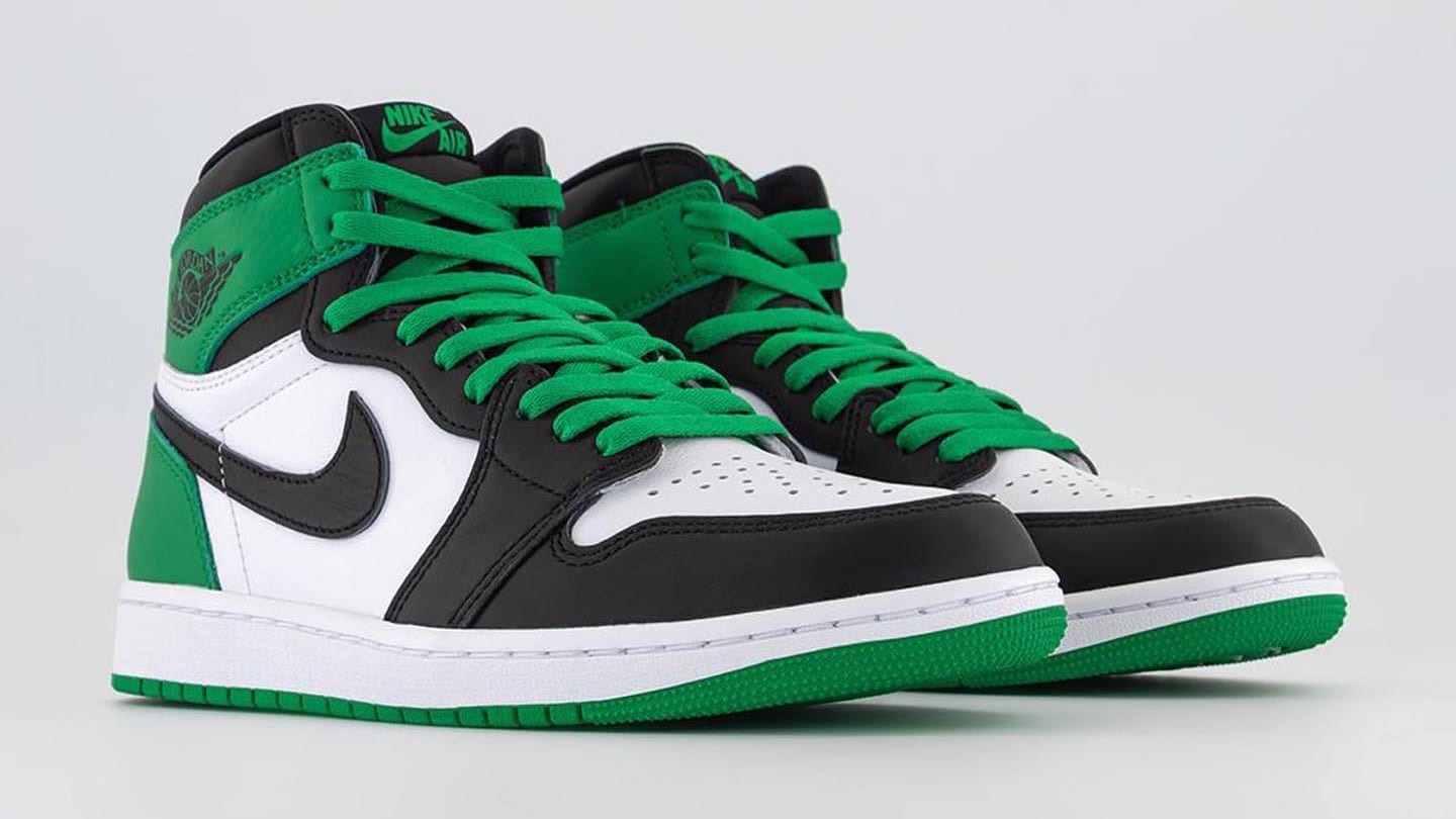 Air Jordan 1 High 'Lucky Green' DZ5485 031 Lateral