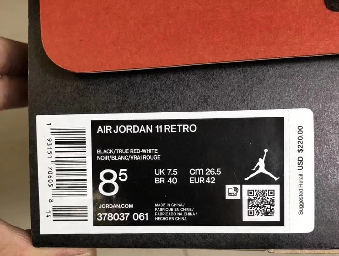 Air Jordan 11 XI Bred 2019 Release Date 378037-061 | Sole Collector