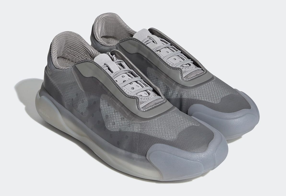 Prada x Adidas Luna Rossa 21 Grey FW1079 Pair