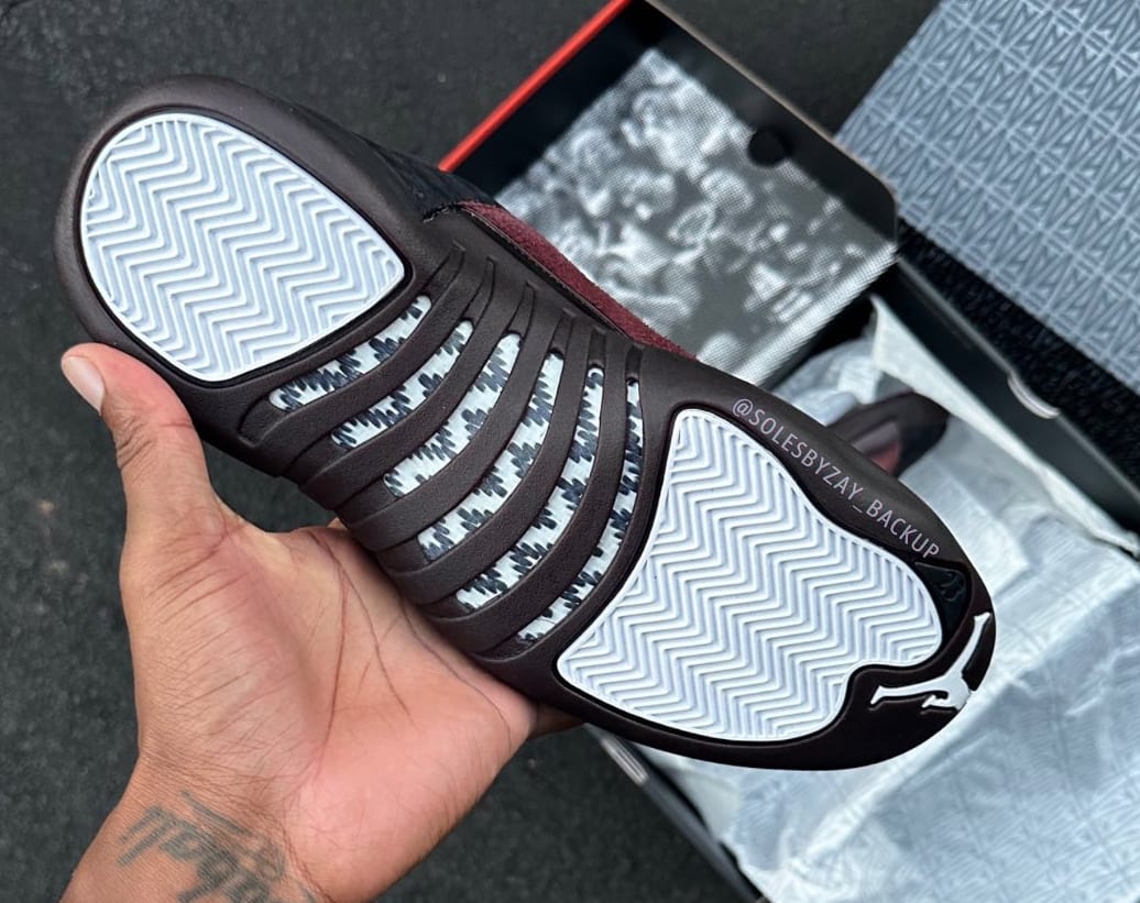 A Ma Maniere x Air Jordan 12 Collab Outsole