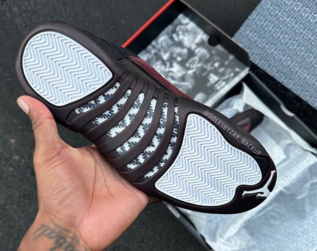 Semelle extérieure en collaboration A Ma Maniere x Air Jordan 12