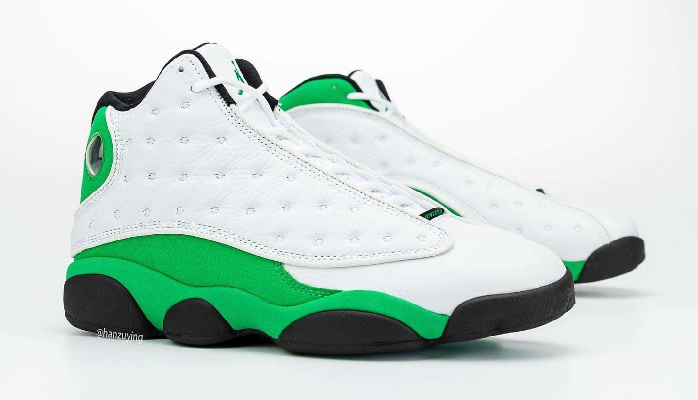 13s green and white