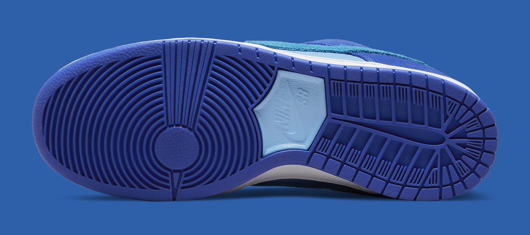 Nike SB Dunk Low 'Azul Frambuesa' DM0807 400 suela