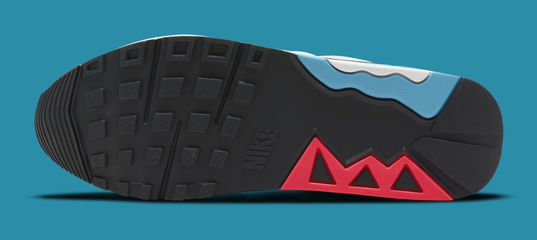Nike Air Structure Triax 91 'Neo Teal/Infrared' CV3492-100 Outsole