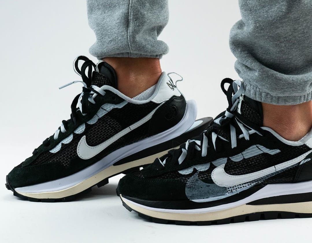 nike sacai waffle sneakers