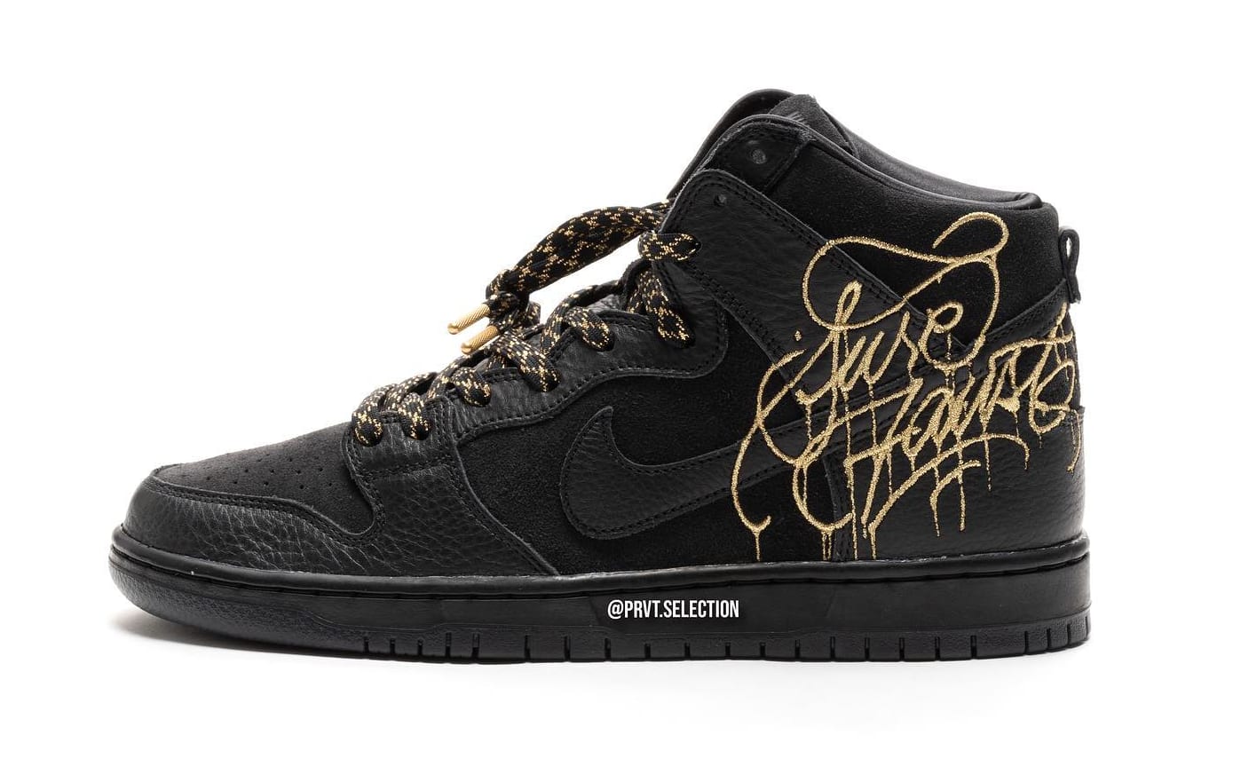 Faust x Nike SB Dunk High Medial