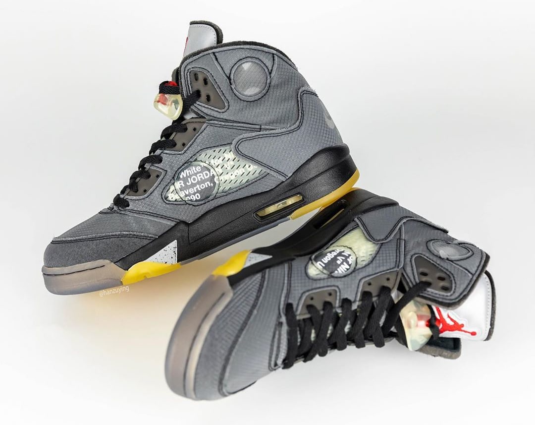 off white air jordan 5