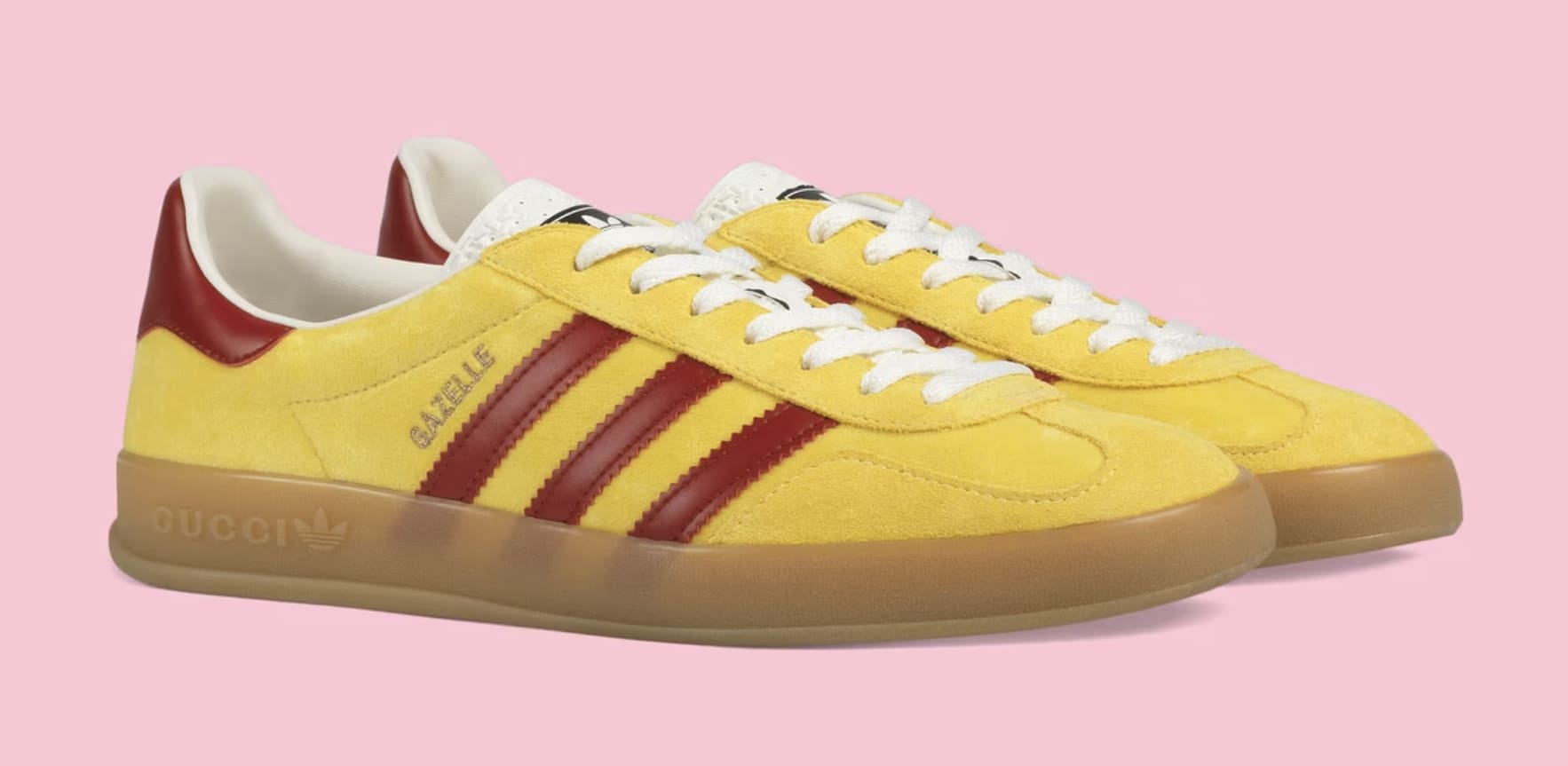 Adidas gazelle red and yellow clearance
