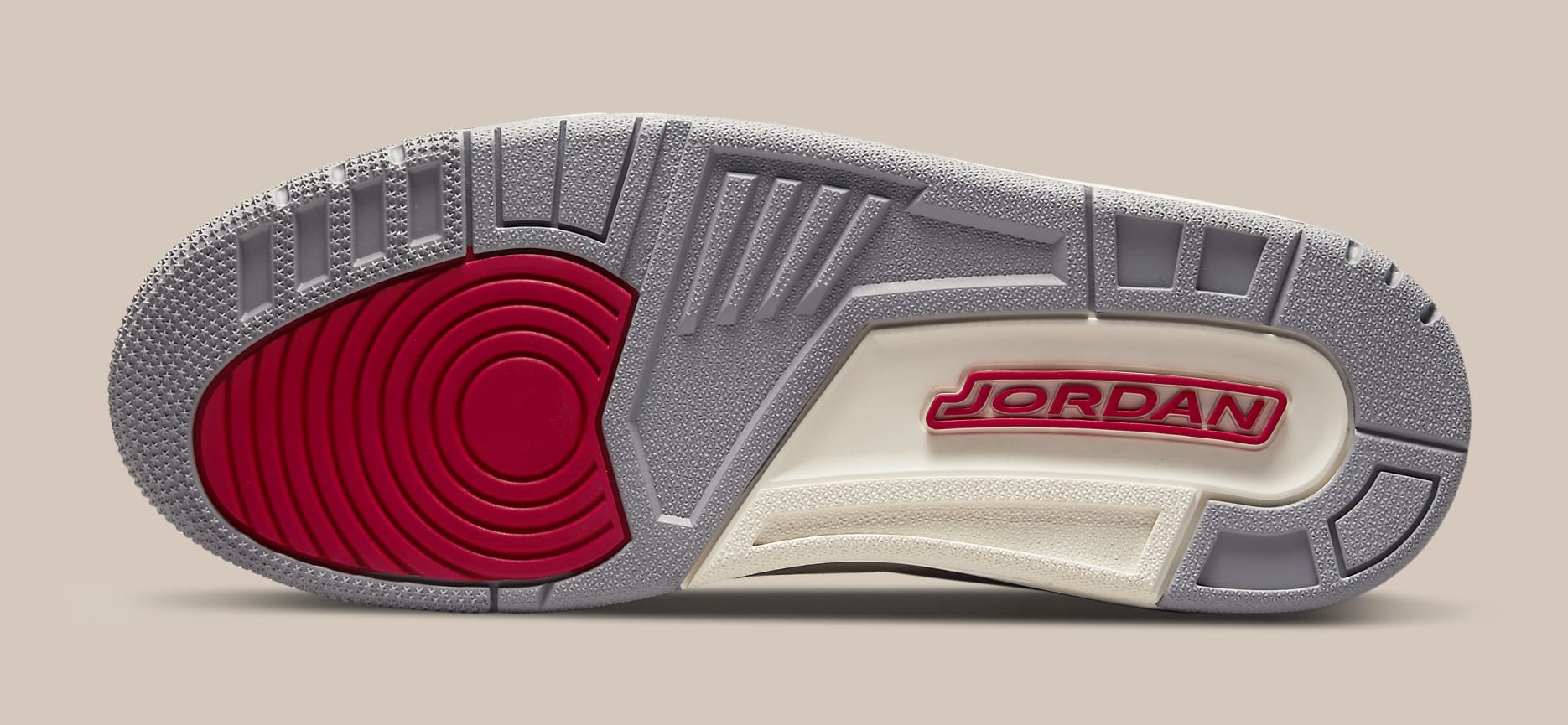 Air Jordan 3 'Muslin' DH7139 100 Outsole