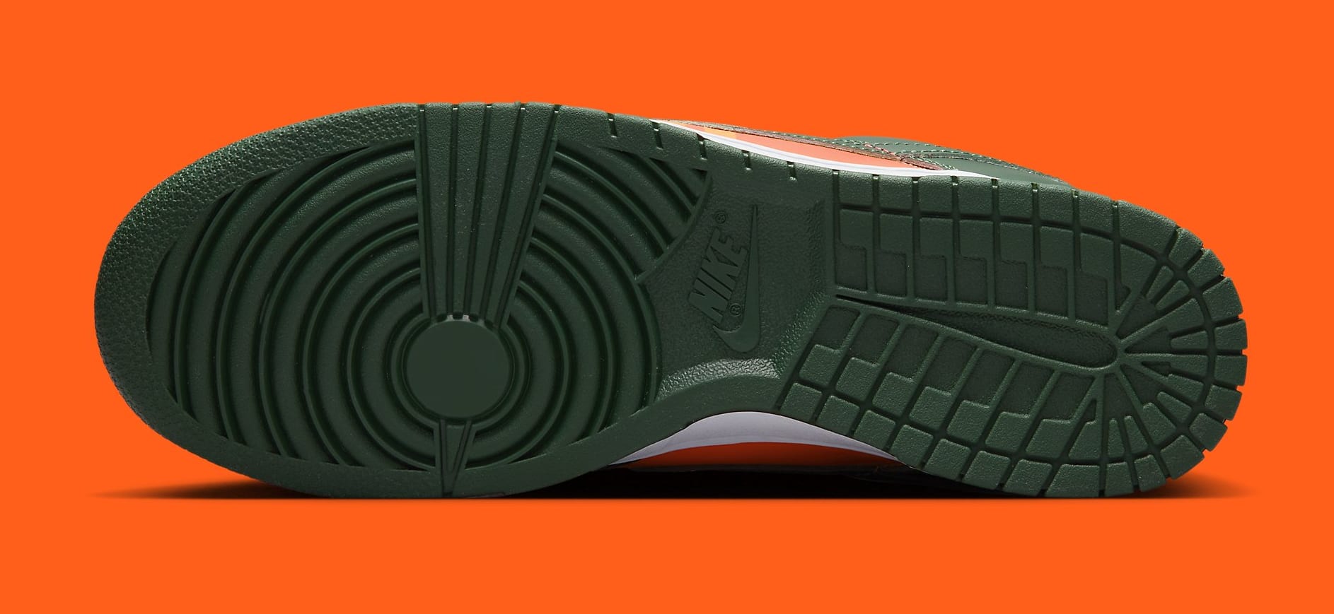 Nike Dunk Low 'Miami Hurricanes' DD1391 300 Outsole