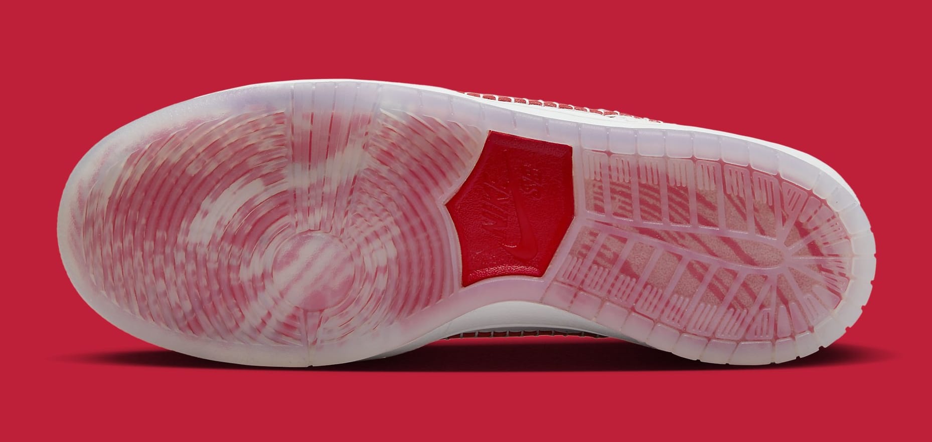 N7 x Nike Dunk Low 'University Red' FD6951 700 Outsole