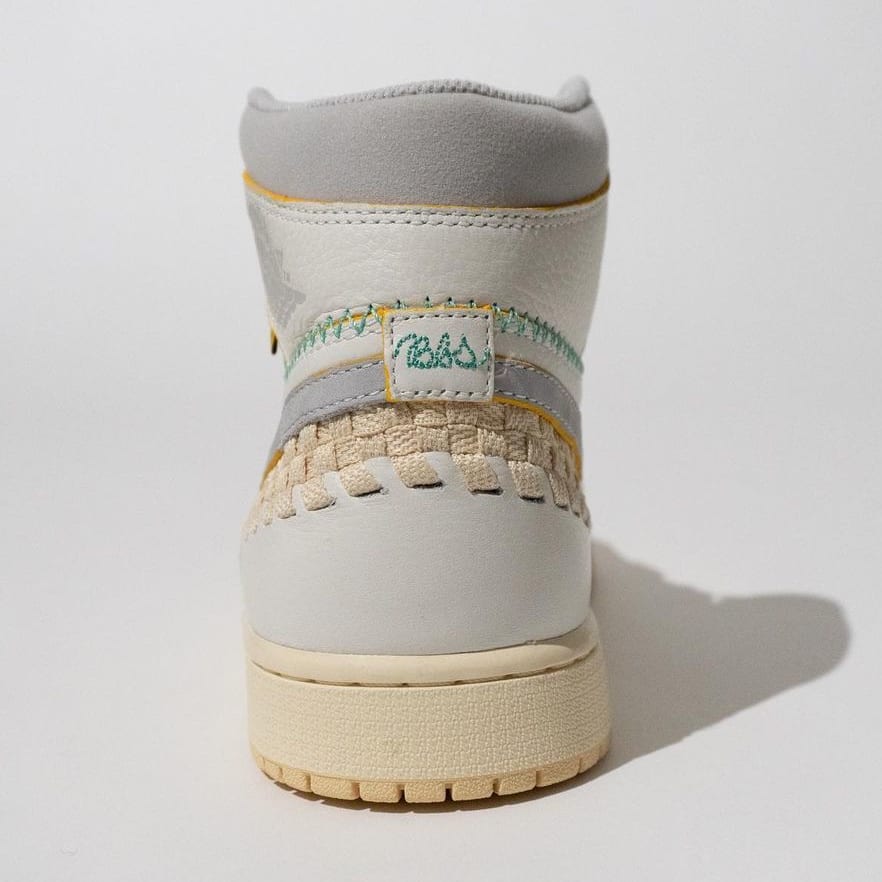 Union x Bephies Beauty Supply x Air Jordan 1 High Release Date FD2565-100 Heel