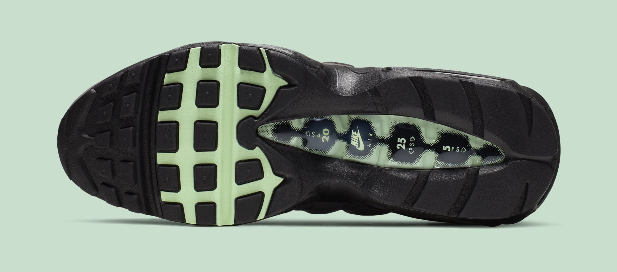 bottom of air max 95