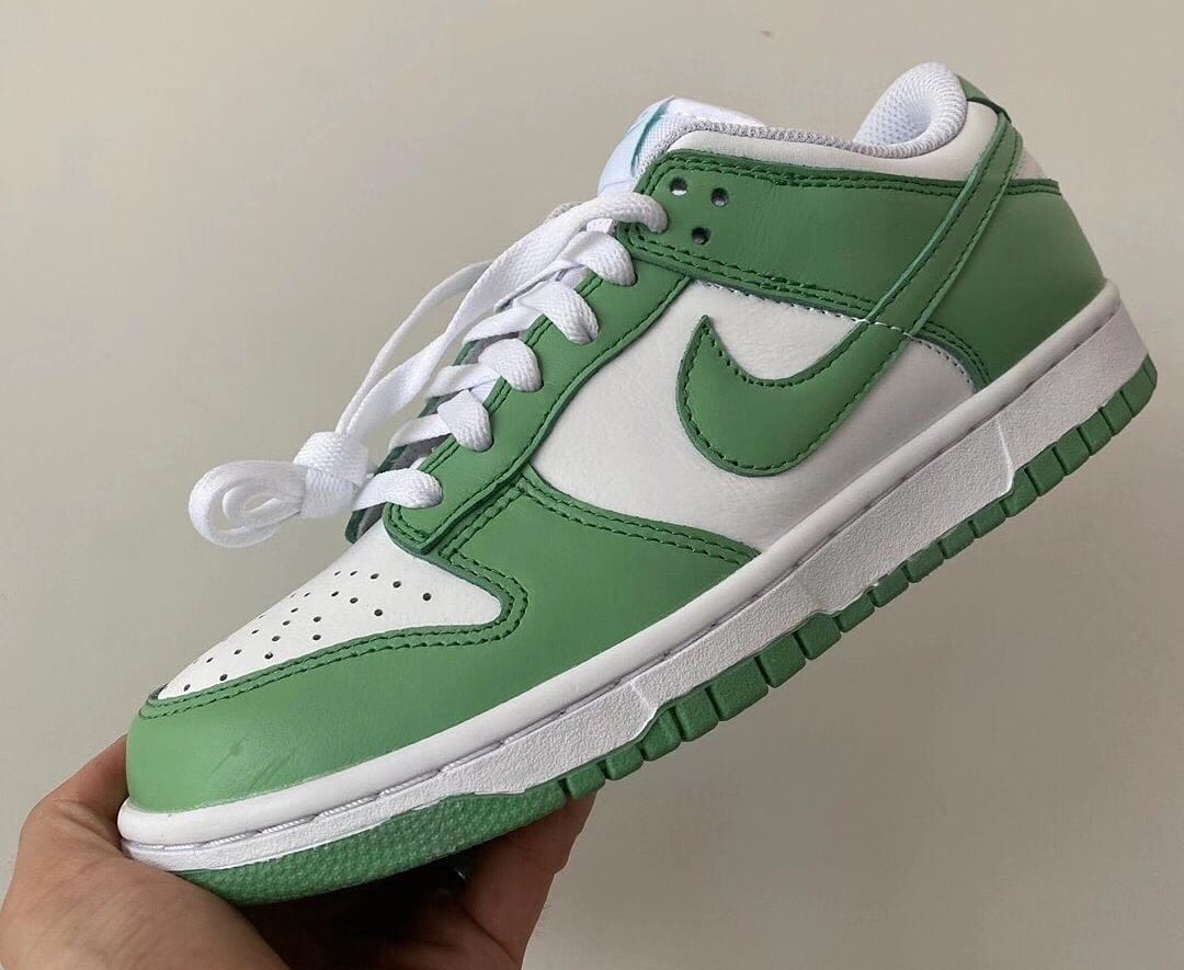 dunk low green