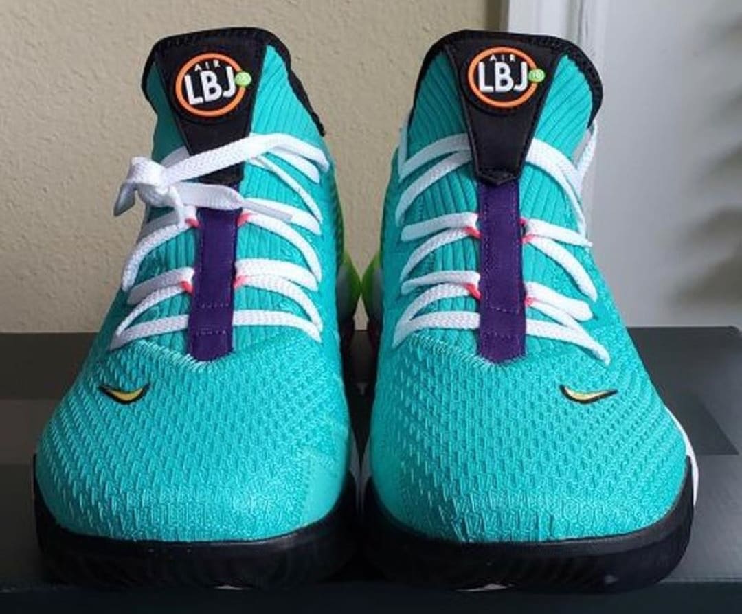 lebron 16 teal
