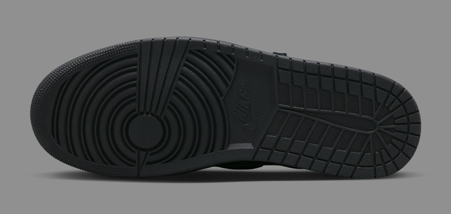 Travis Scott x Air Jordan 1 Low 'Black/Phantom' DM7866 001 Outsole