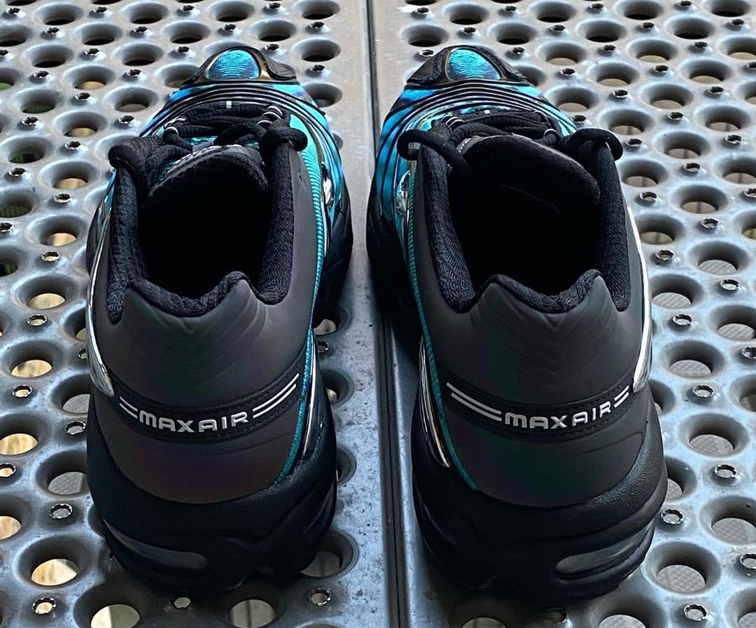 Skepta x Nike Air Tailwind V 'Blue' (Heel)