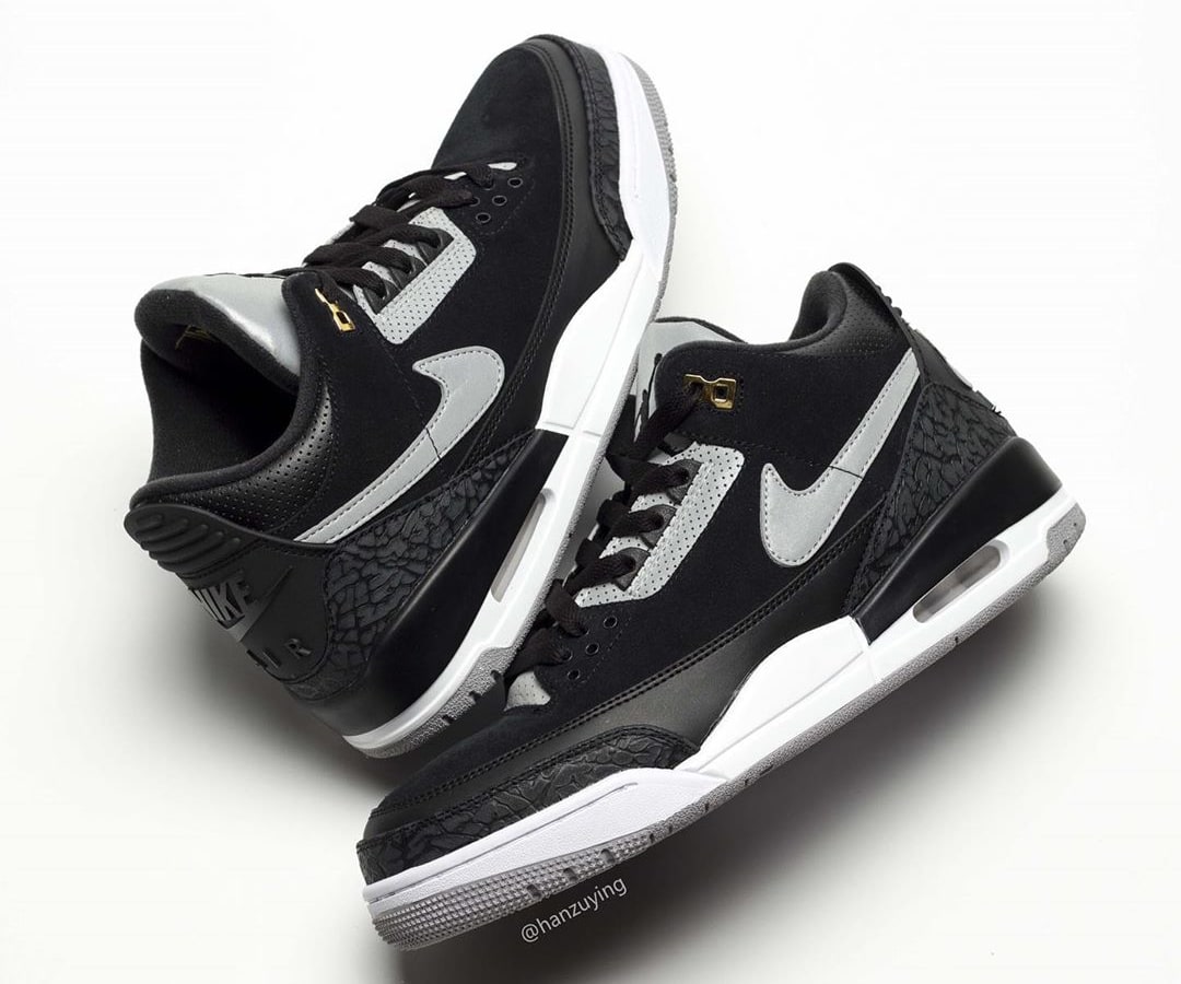 air jordan 3 retro tinker sp black cement